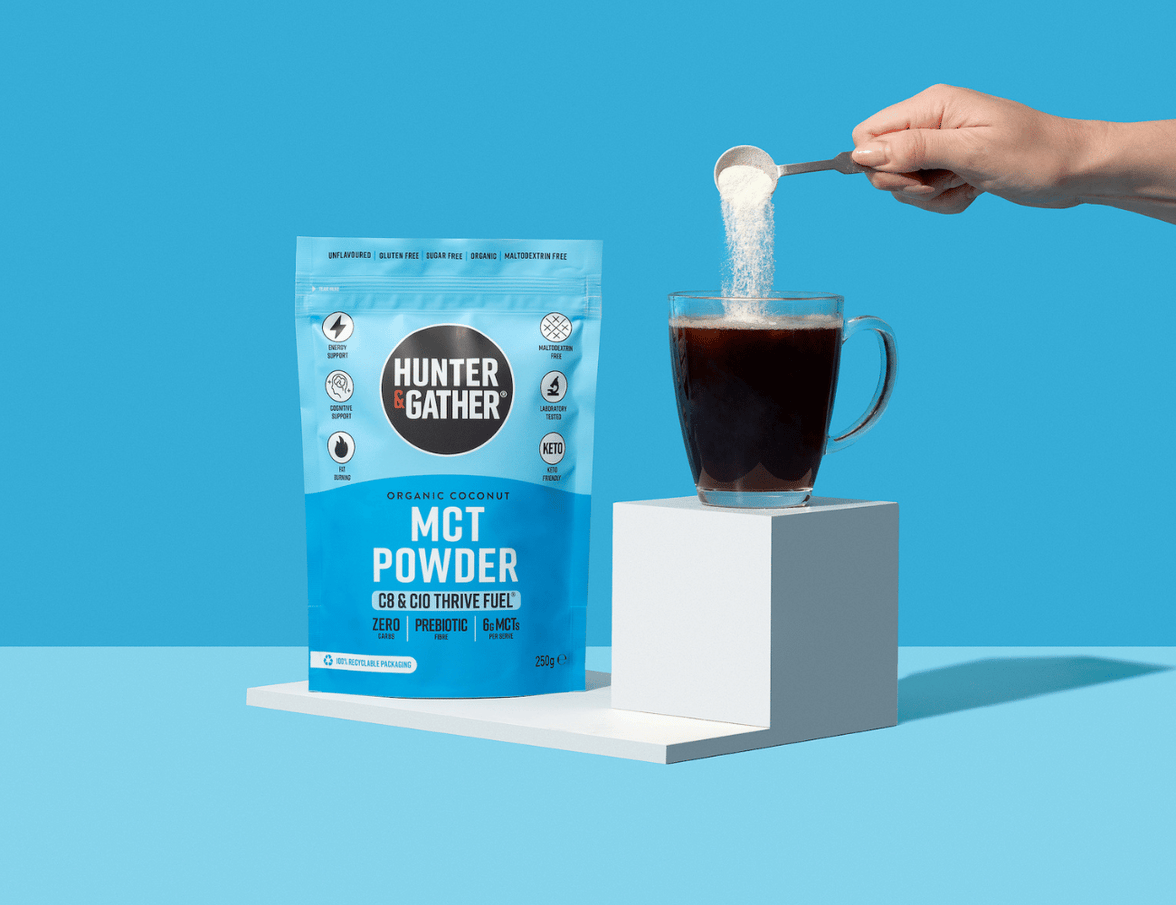 It's Just - MCT Oil Powder C8:C10 (60:40), 70% Fat, Non-Dairy, Keto Coffee