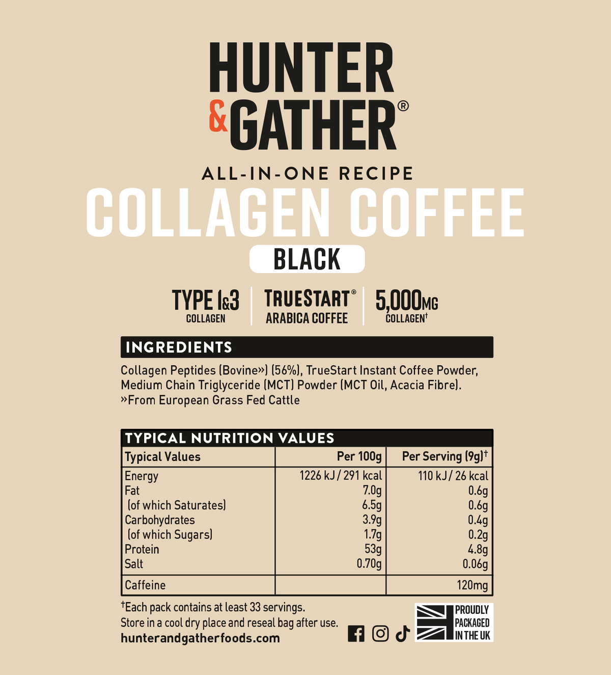 Collagen Coffee Powder