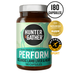 PERFORM Capsules - 100% Grass Fed Lamb Liver & Heart