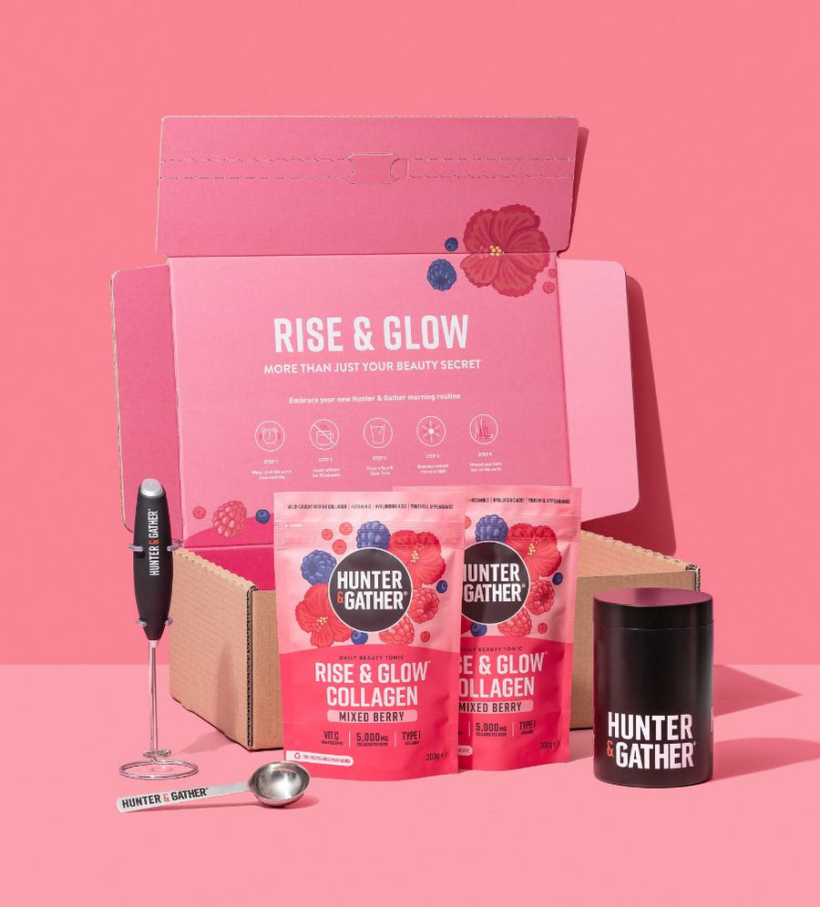 Hunter & Gather Acquisition rise and glow box