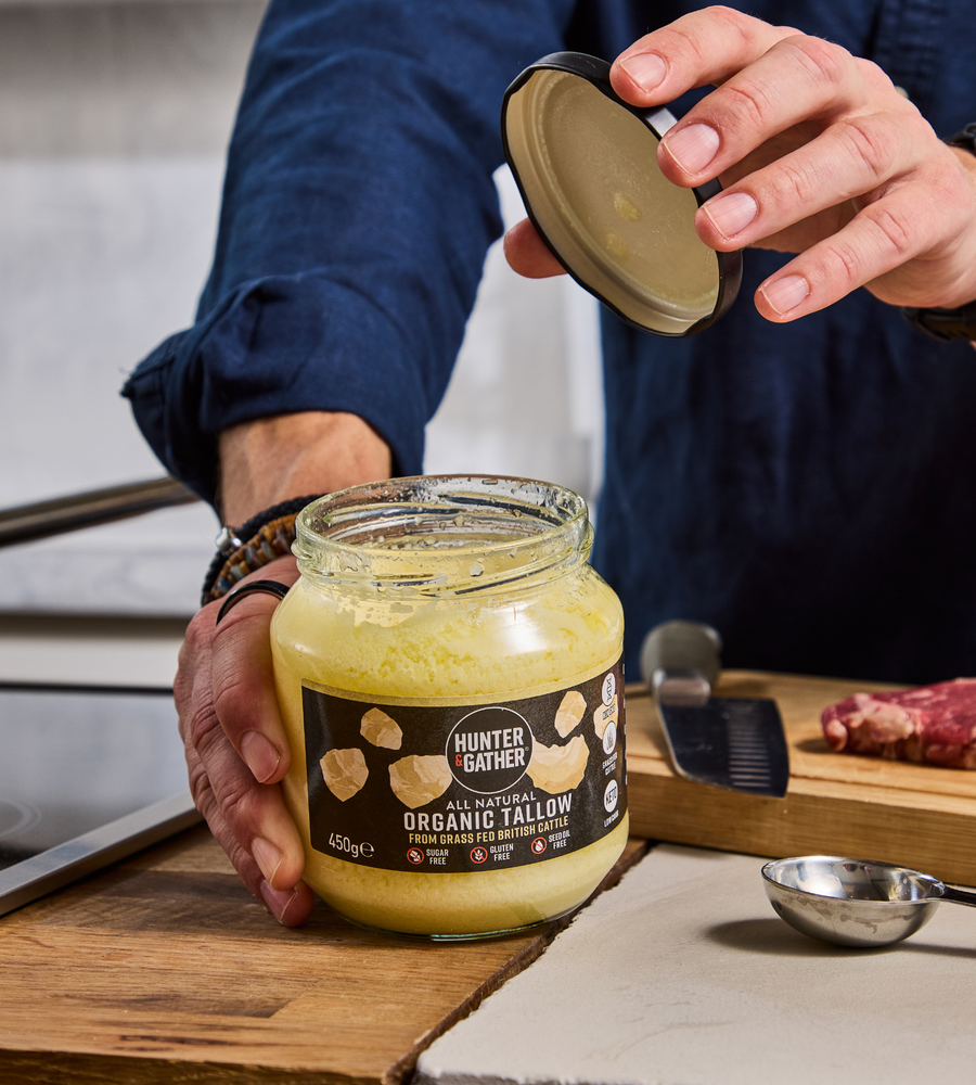 Grass Fed Organic Beef Tallow