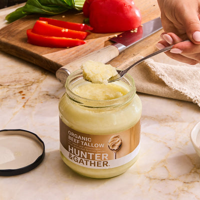 Grass Fed Organic Beef Tallow