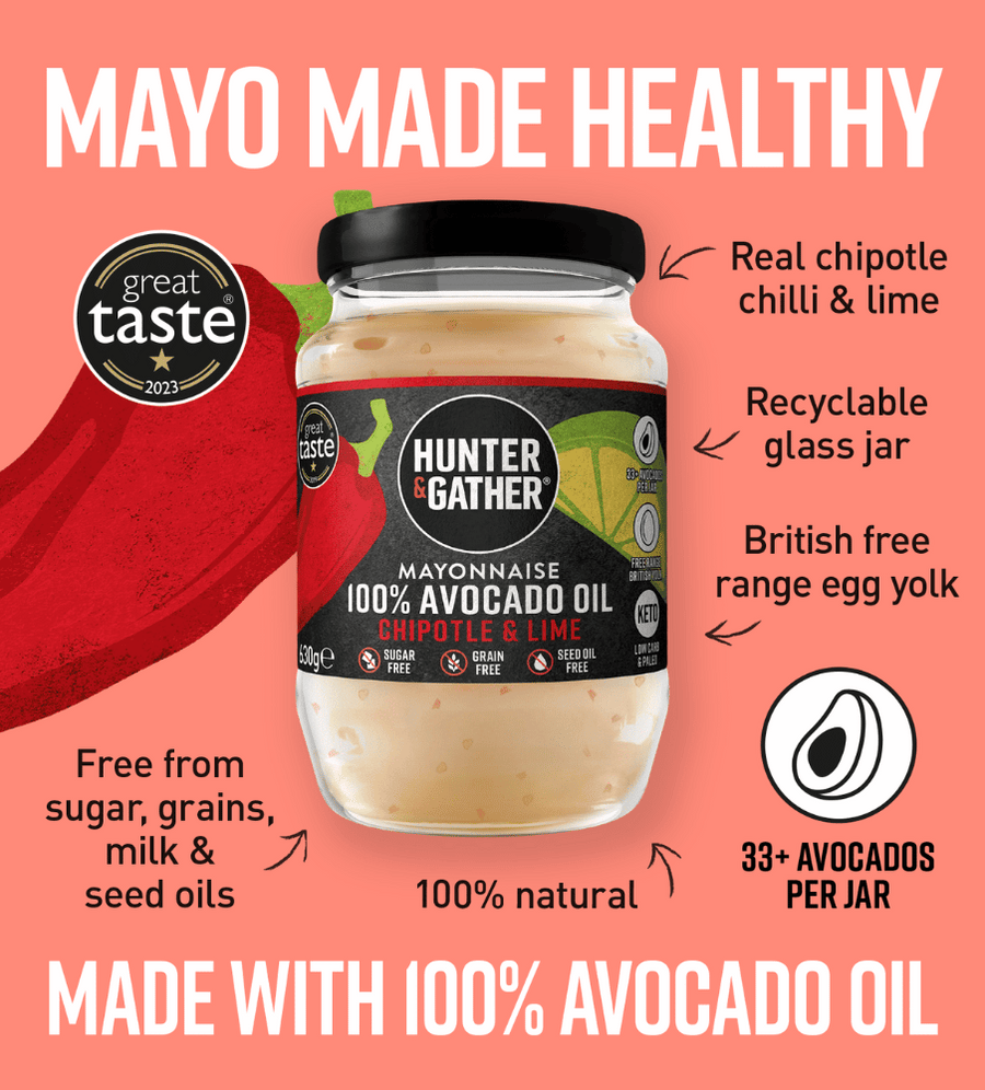 Chipotle Lime avocado Mayo 630g Infographic