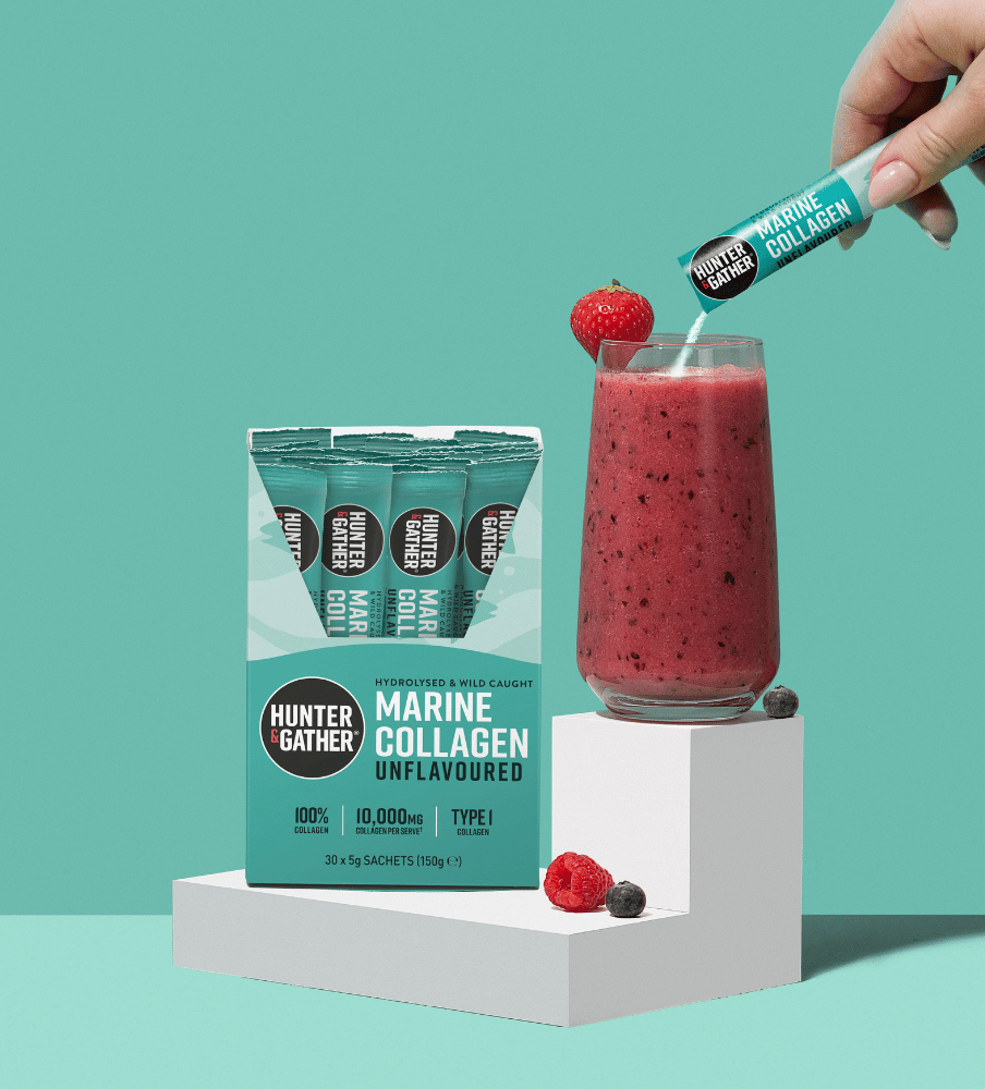Marine Collagen Sachets with Smoothie