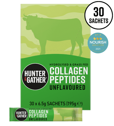 Bovine Collagen Peptides Sachets Pack from Hunter and Gather