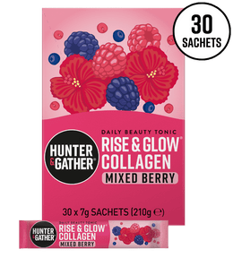 Rise & Glow Collagen Sachets - Daily Beauty Tonic