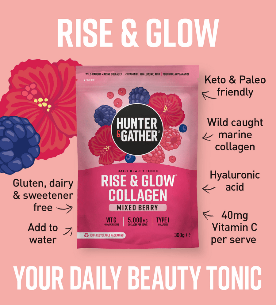 Rise & Glow Collagen - Daily Beauty Tonic