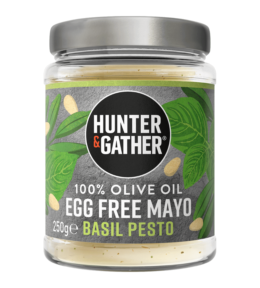 Egg Free Basil Pesto Olive Oil Mayonnaise 250g