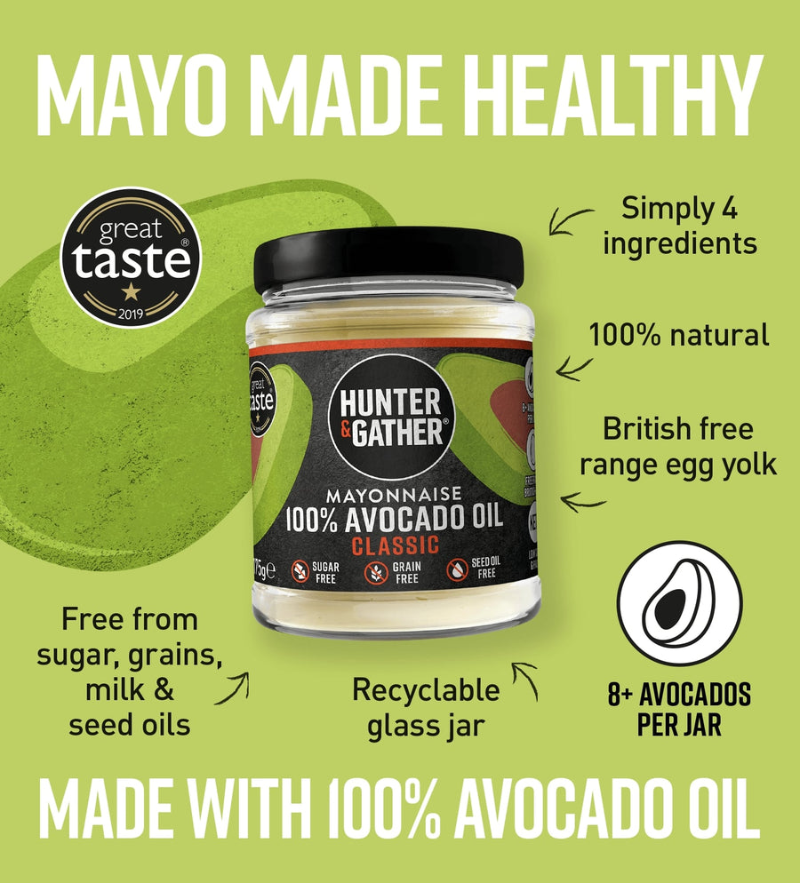 Classic Avocado Oil Mayonnaise Infographic