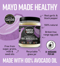 Garlic Avocado Oil Mayonnaise 175g Infographic