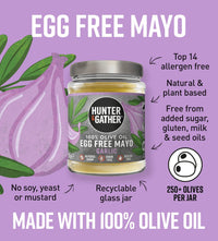 Garlic Egg Free Olive Oil Mayo Infographic