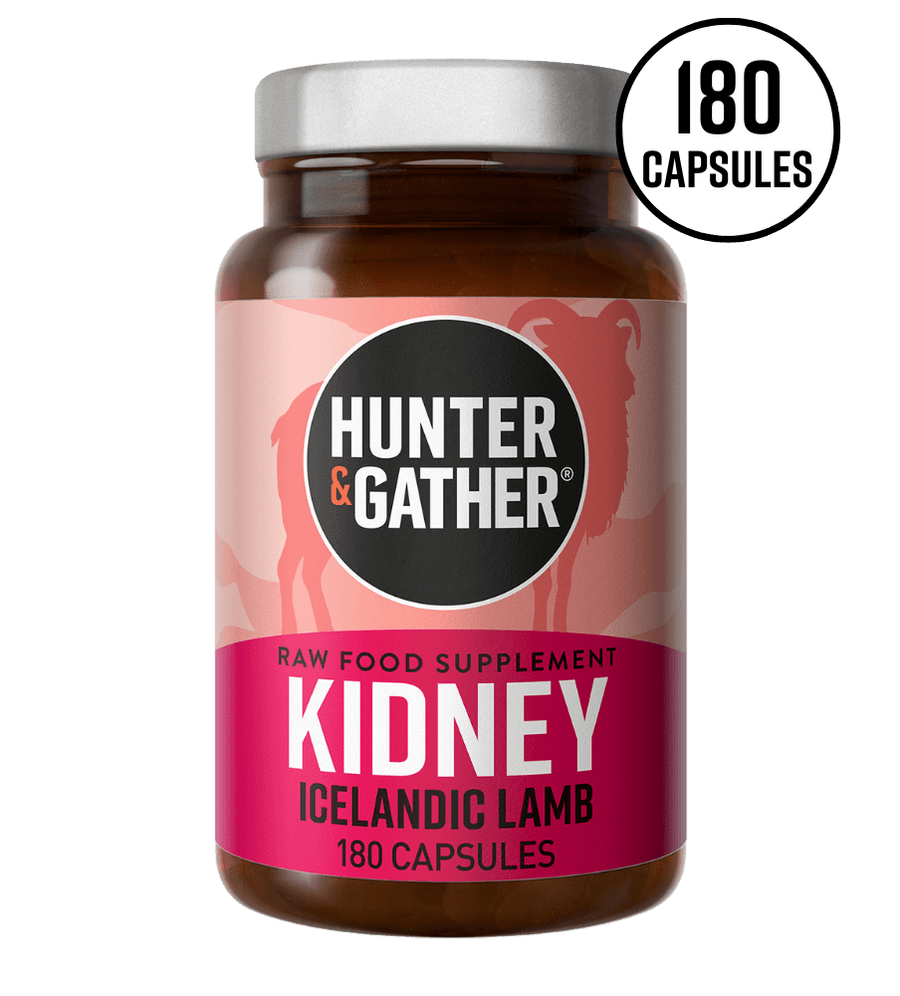 Kidney Raw Organ Supplements 180 capsules