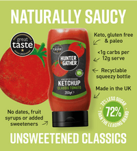 Unsweetened Classic Tomato Ketchup 350g Infographic