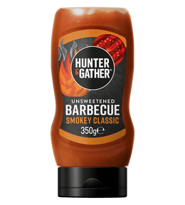 Unsweetened Smokey Barbecue Sauce - Squeezy Bottle
