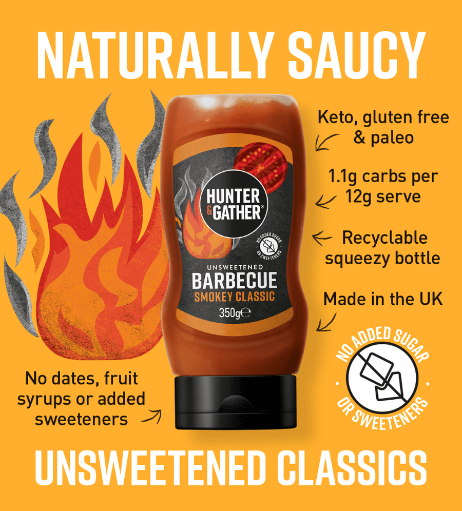 Unsweetened Smokey Barbecue Sauce 350g Infographic