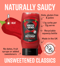 Unsweetened Spicy Chipotle Ketchup 350g Infographic